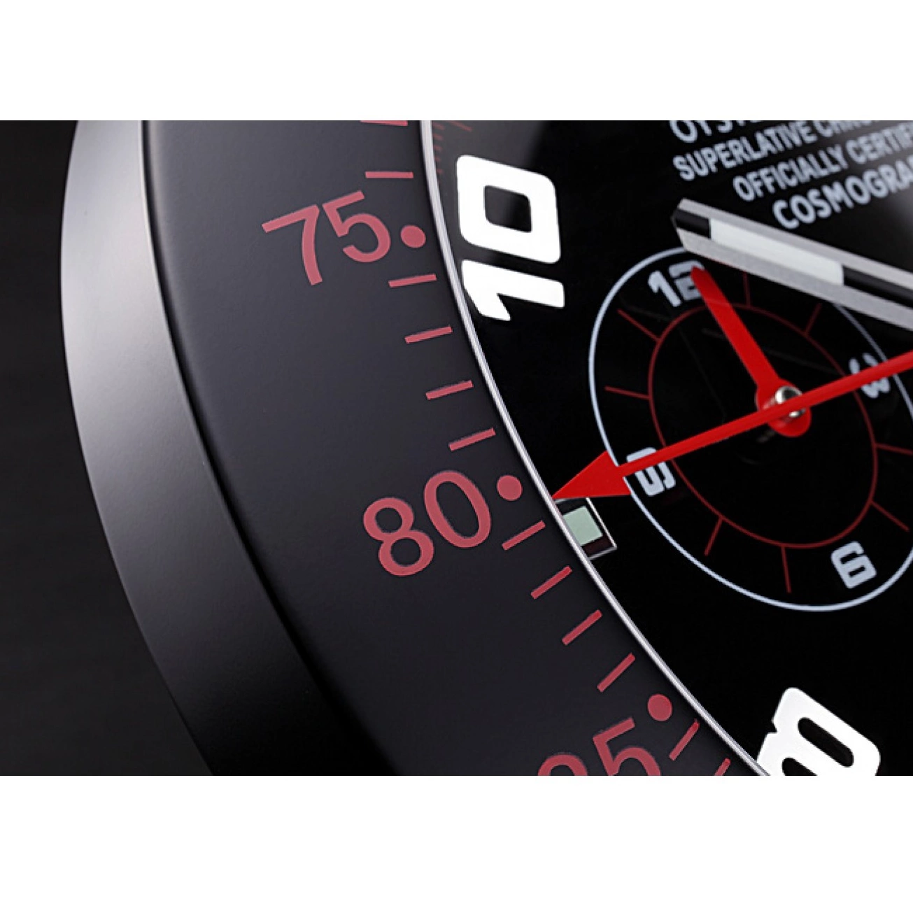 Rolex aaa copy Wall Rolex 621908 Daytona Cosmograph Clock Black-Red 0721